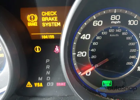 2007 Acura Mdx из США, поврежденный, VIN 2HNYD28297H522439